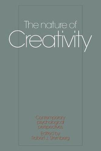 Cover image for The Nature of Creativity: Contemporary Psychological Perspectives