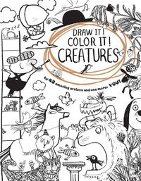 Cover image for Draw It! Color It! Creatures