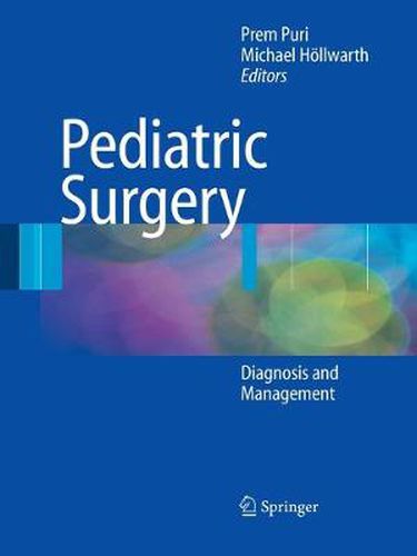 Cover image for Pediatric Surgery: Diagnosis and Management