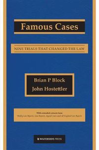 Cover image for Famous Cases: Nine Trials That Changed the Law