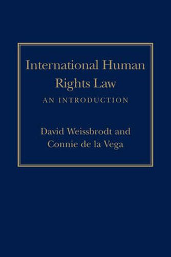 Cover image for International Human Rights Law: An Introduction