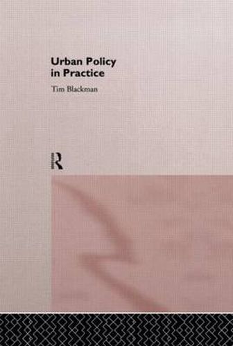 Cover image for Urban Policy in Practice