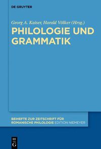 Cover image for Philologie und Grammatik