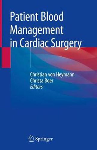 Cover image for Patient Blood Management in Cardiac Surgery