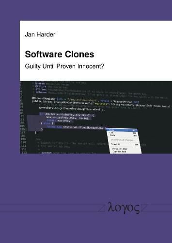 Cover image for Software Clones - Guilty Until Proven Innocent?