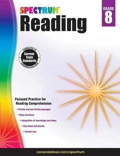 Cover image for Spectrum Reading, Grade 8