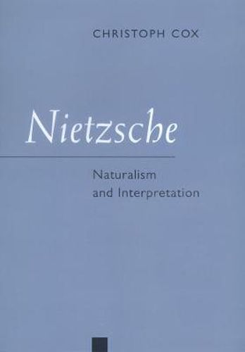 Cover image for Nietzsche: Naturalism and Interpretation