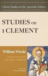 Cover image for Studies on First Clement