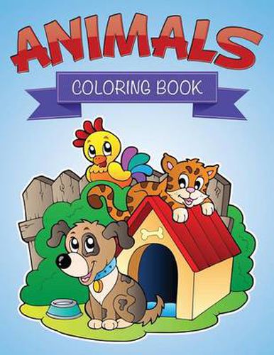 Cover image for Animals Coloring Book