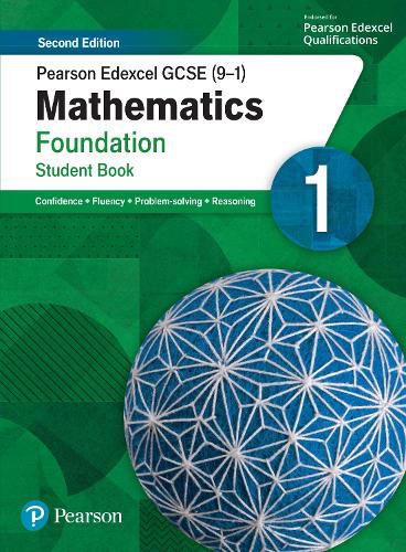 Cover image for Pearson Edexcel GCSE (9-1) Mathematics Foundation Student Book 1: Second Edition
