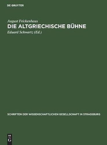 Cover image for Die Altgriechische Buhne