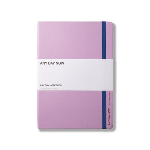 Cover image for Any Day Now - Any Day Notebook - B5 - Ruled - Lilac