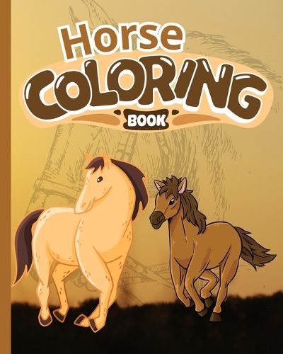 Horse Coloring Book For Kids