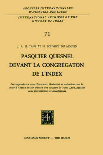 Temporary Title 19991103: Correspondance Avec Fran&Ccedil;Ois Barberini Et m&Eacute;Moires Sur La Mise &Agrave; l'Index De Son