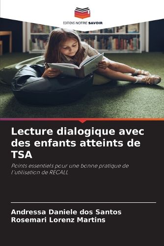 Cover image for Lecture dialogique avec des enfants atteints de TSA