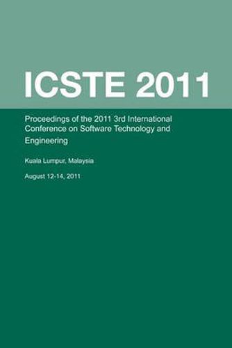 Cover image for 3rd International Conference on Software Technology and Engineering (ICSTE 2011)