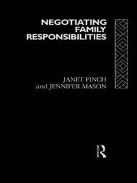 Cover image for Negotiating Family Responsibilities