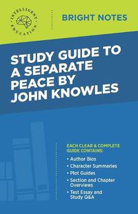 Cover image for Study Guide to A Separate Peace by John Knowles