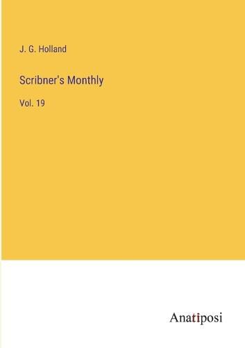 Cover image for Scribner's Monthly