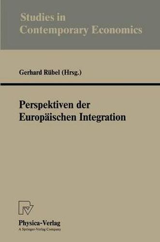 Cover image for Perspektiven der Europaischen Integration