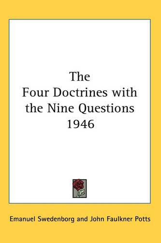 Cover image for The Four Doctrines with the Nine Questions 1946