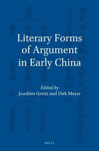 Cover image for Literary Forms of Argument in Early China