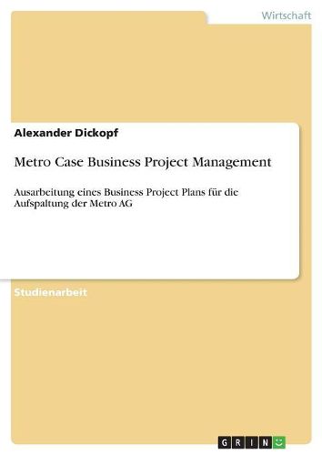 Cover image for Metro Case Business Project Management