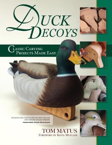 Cover image for Duck Decoys: Classic Carving Projects Made Easy, 2nd Edition