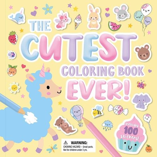 Cover image for The Cutest Coloring Book Ever