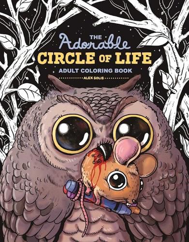 Cover image for The Adorable Circle of Life Adult Coloring Book