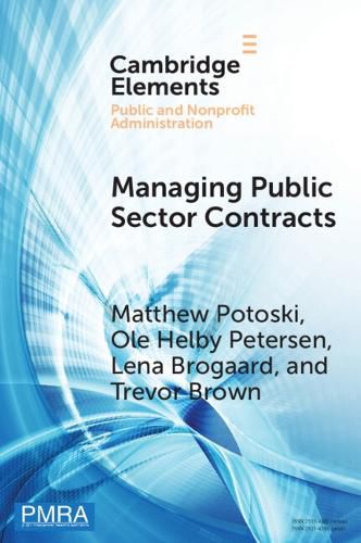Cover image for Managing Public Sector Contracts