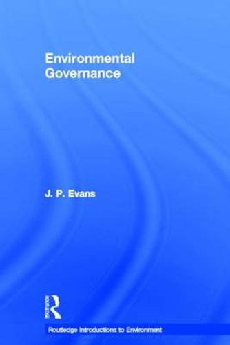 Cover image for Environmental Governance