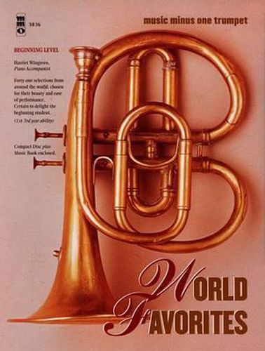 Cover image for World Favorites - Beginning Level: Music Minus One Trumpet