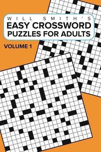 Cover image for Easy Crossword Puzzles For Adults -Volume 1