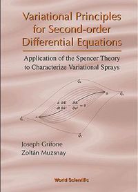 Cover image for Variational Principles For Second-order Differential Equations, Application Of The Spencer Theory Of