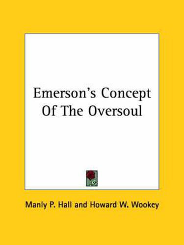 Emerson's Concept of the Oversoul