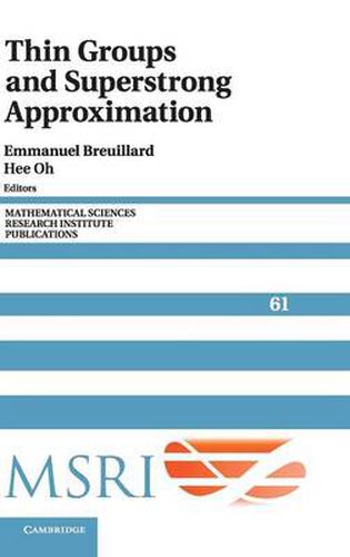 Cover image for Thin Groups and Superstrong Approximation