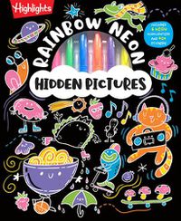 Cover image for Rainbow Neon Hidden Pictures