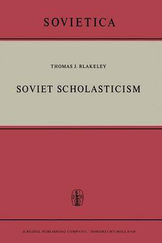 Cover image for Soviet Scholasticism