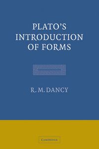 Cover image for Plato's Introduction of Forms