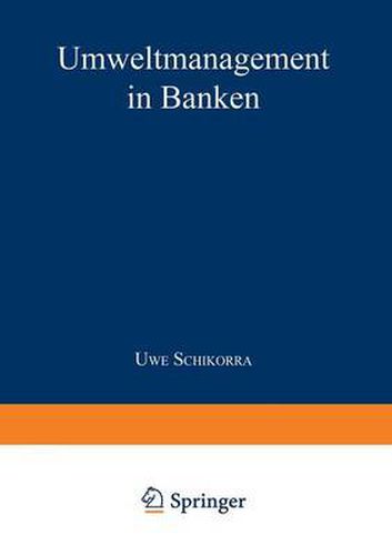 Cover image for Umweltmanagement in Banken