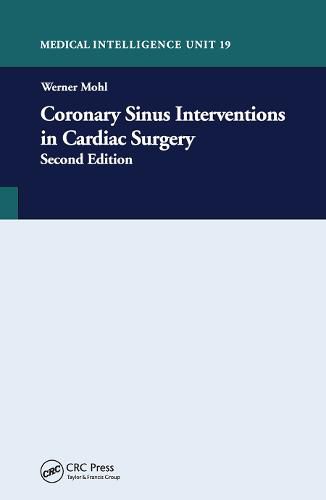 Cover image for Coronary Sinus Intervention in Cardiac Surgery