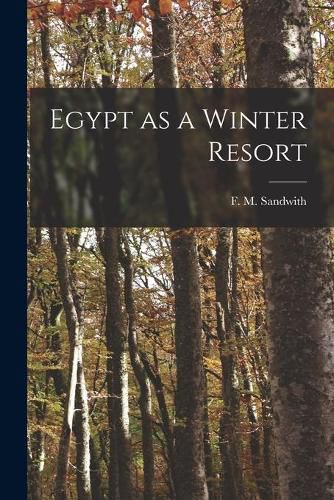 Cover image for Egypt as a Winter Resort