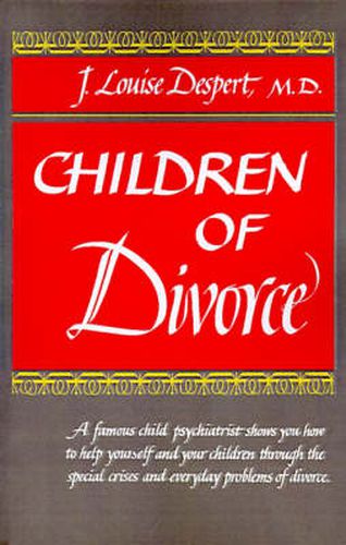 Cover image for Children of Divorce