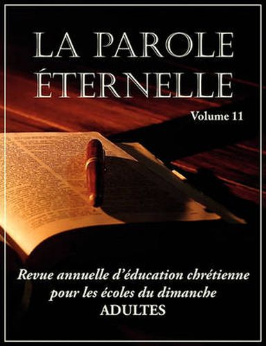 Cover image for La Parole Eternelle (adultes), volume 11