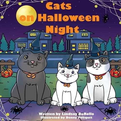 Cover image for Cats on Halloween Night