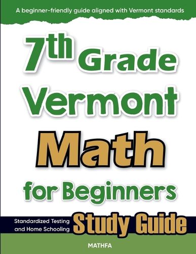 Cover image for 7th Grade Vermont Math for Beginners