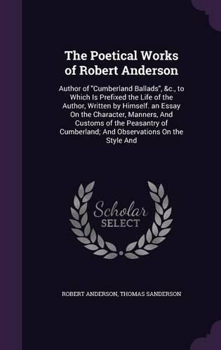 Cover image for The Poetical Works of Robert Anderson