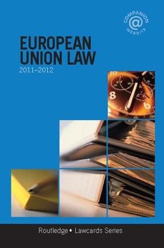 Cover image for European Union Lawcards 2011-2012