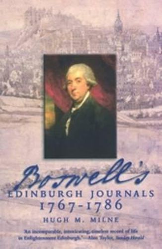 Cover image for Boswell's Edinburgh Journals: 1767-1786